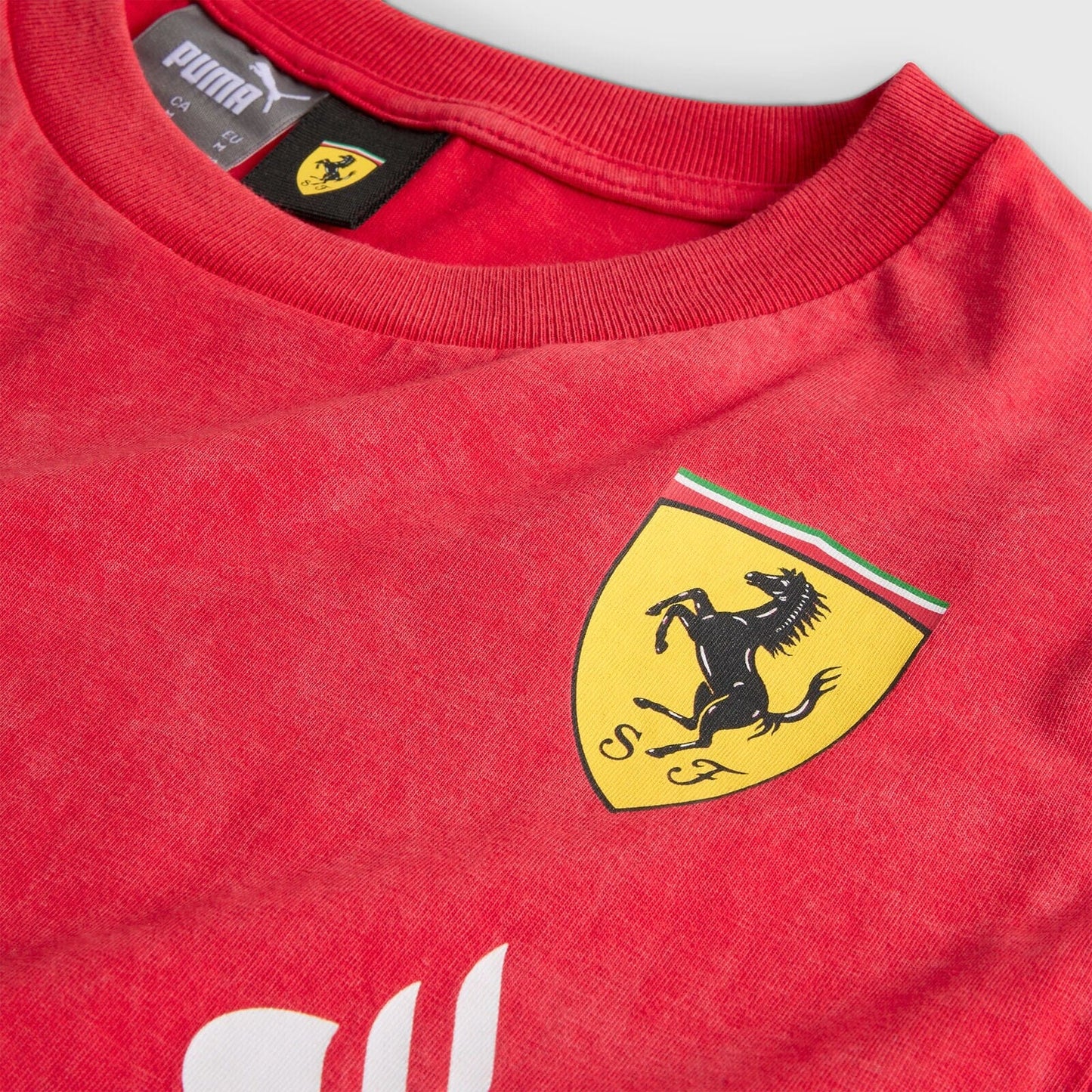 Scuderia Ferrari F1 Special Edition Las Vegas GP 2024 Team T-Shirt – Desert Sun Red