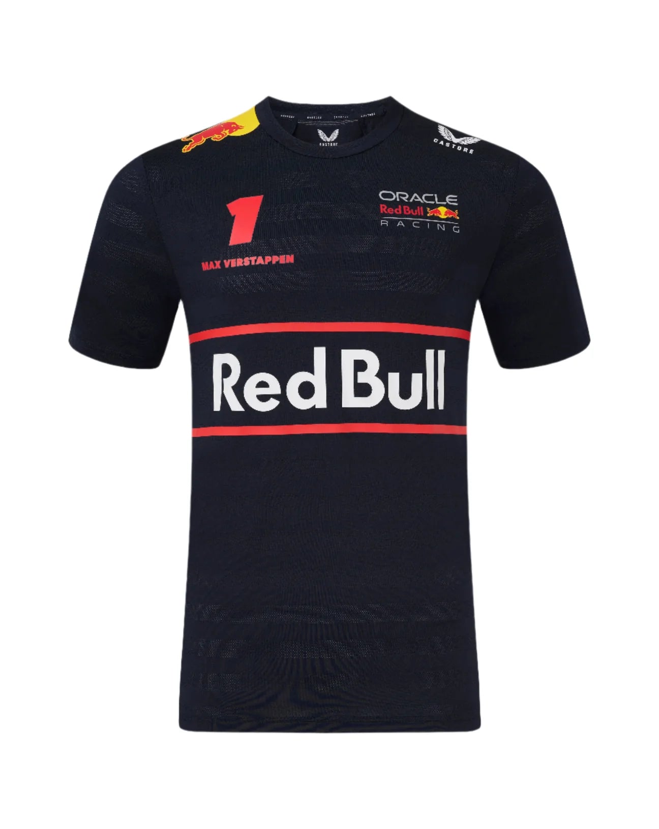 Red Bull Racing F1 Men's 2025 Max Verstappen T-Shirt - Navy