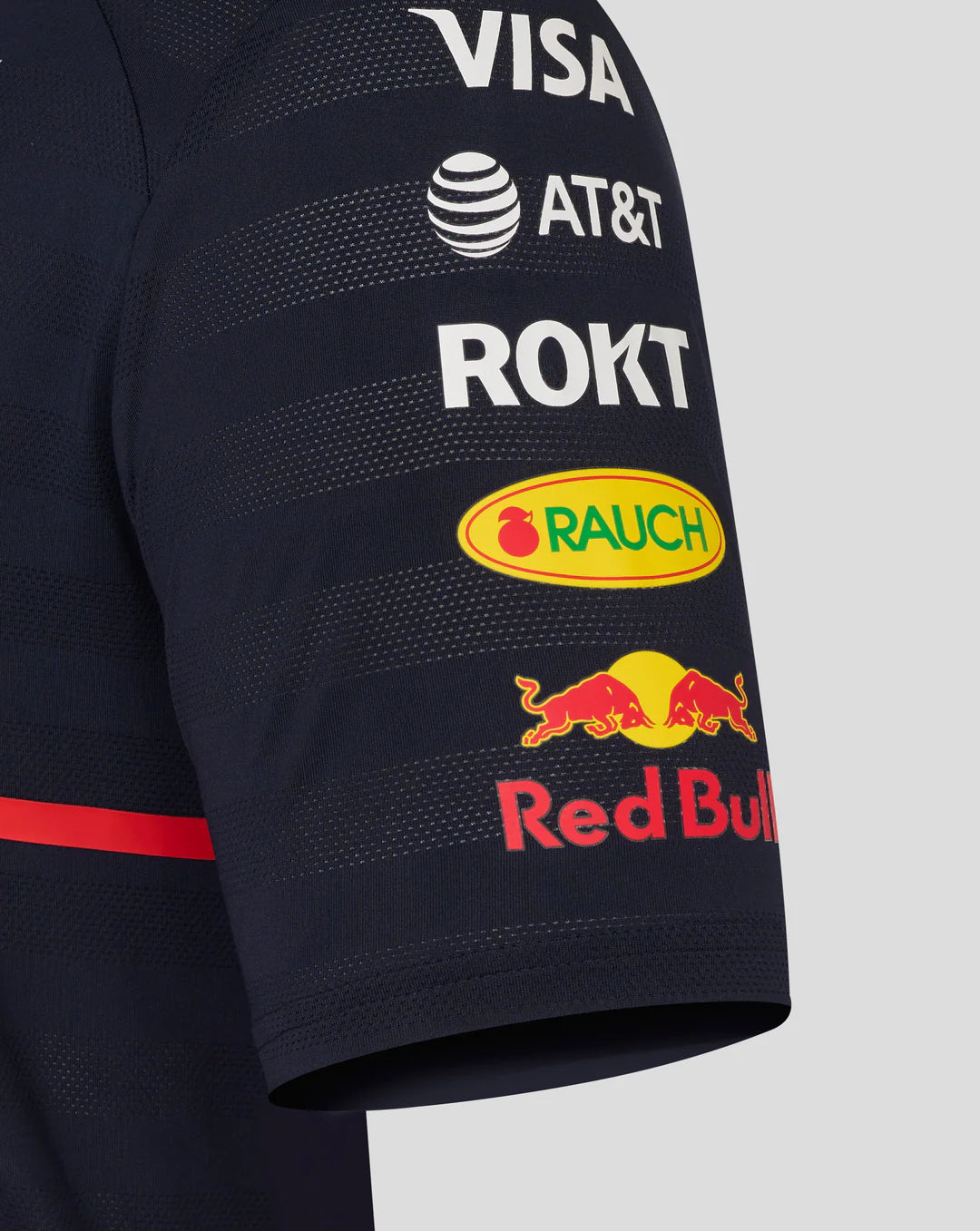 Red Bull Racing F1 Men's 2025 Team T-Shirt- Navy
