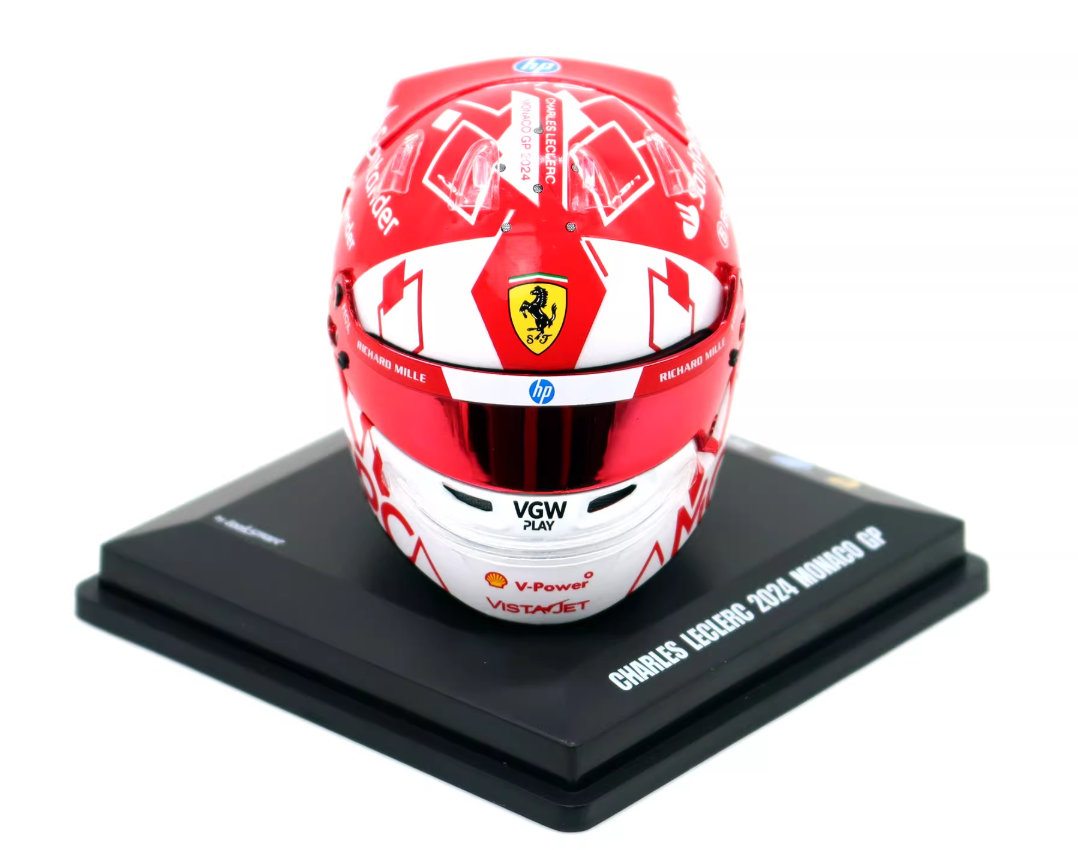 Charles Leclerc 2024 Monaco GP 1:5 Helmet