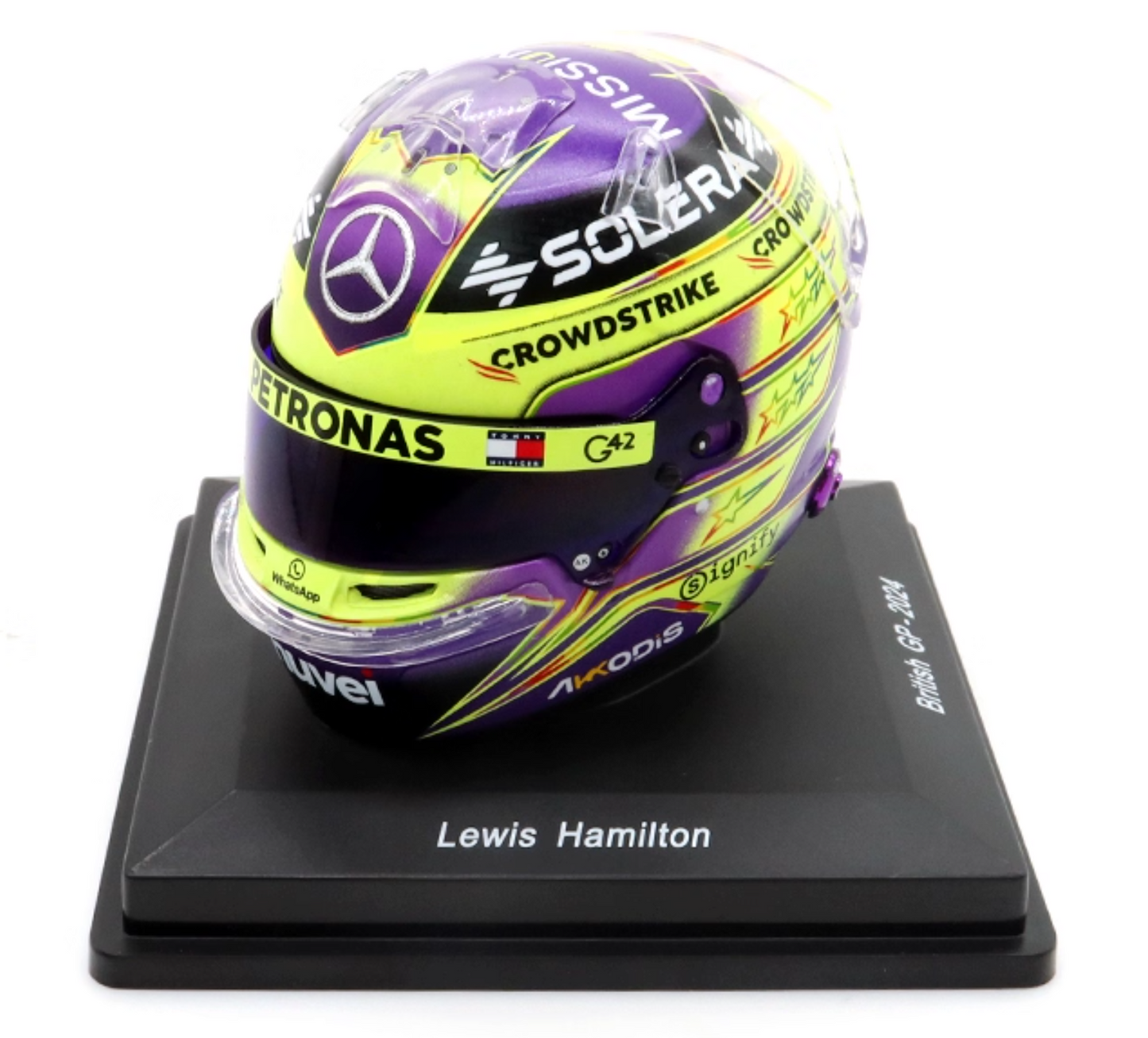 Lewis Hamilton 2024 Silverstone GP 1:5 Helmet