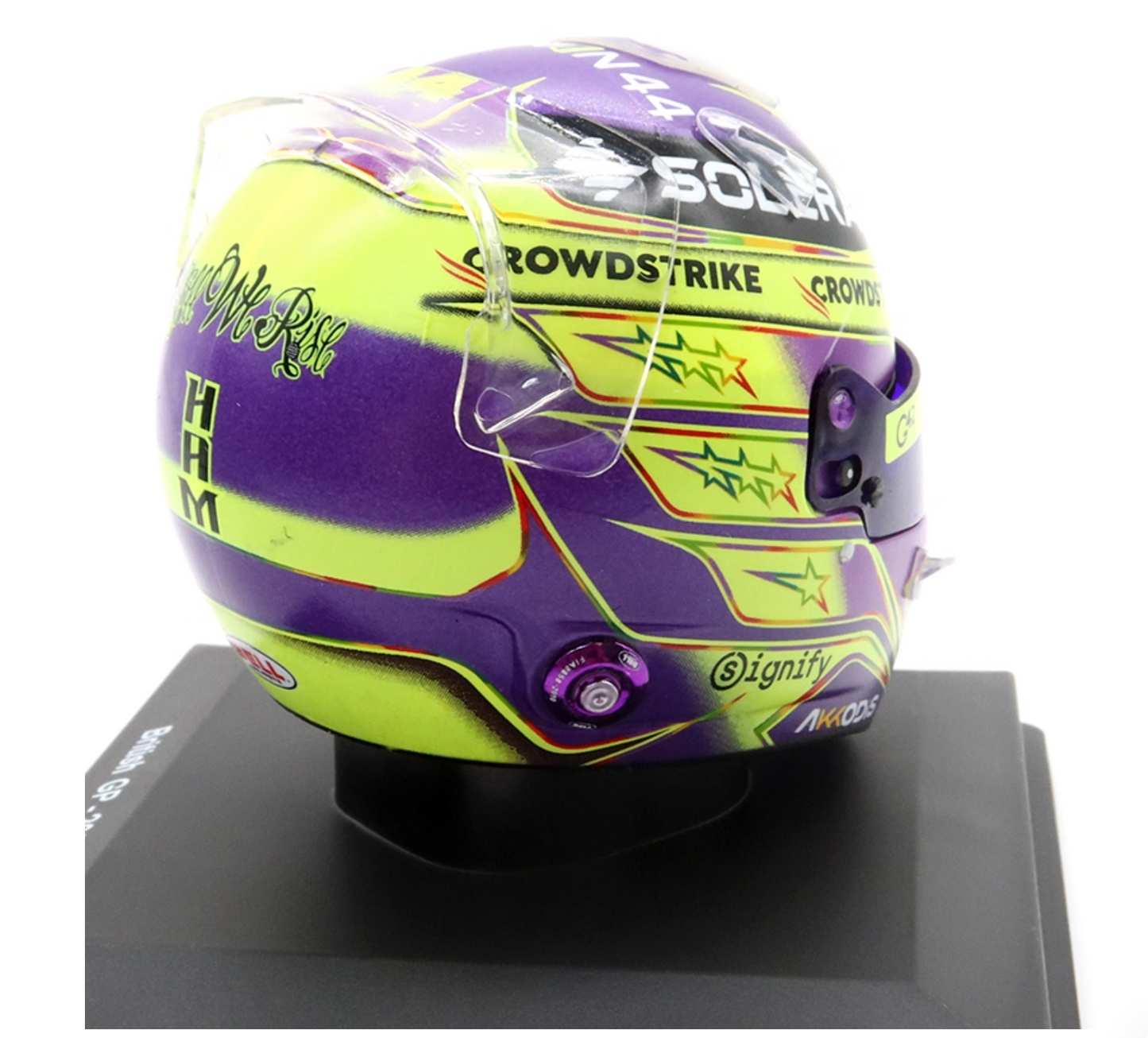 Lewis Hamilton 2024 Silverstone GP 1:5 Helmet