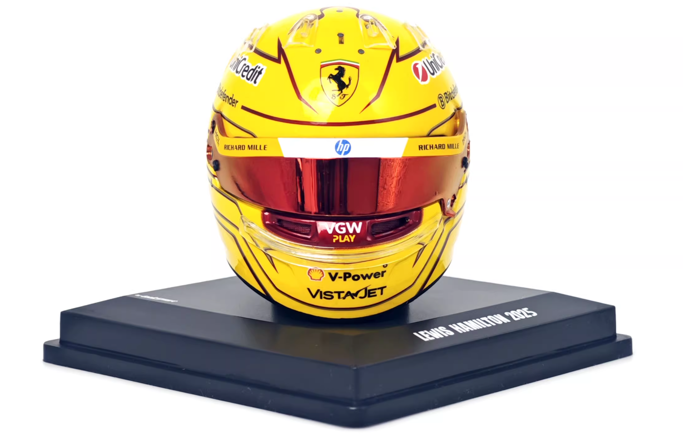 Lewis Hamilton 2025 Ferrari 1:5 Helmet
