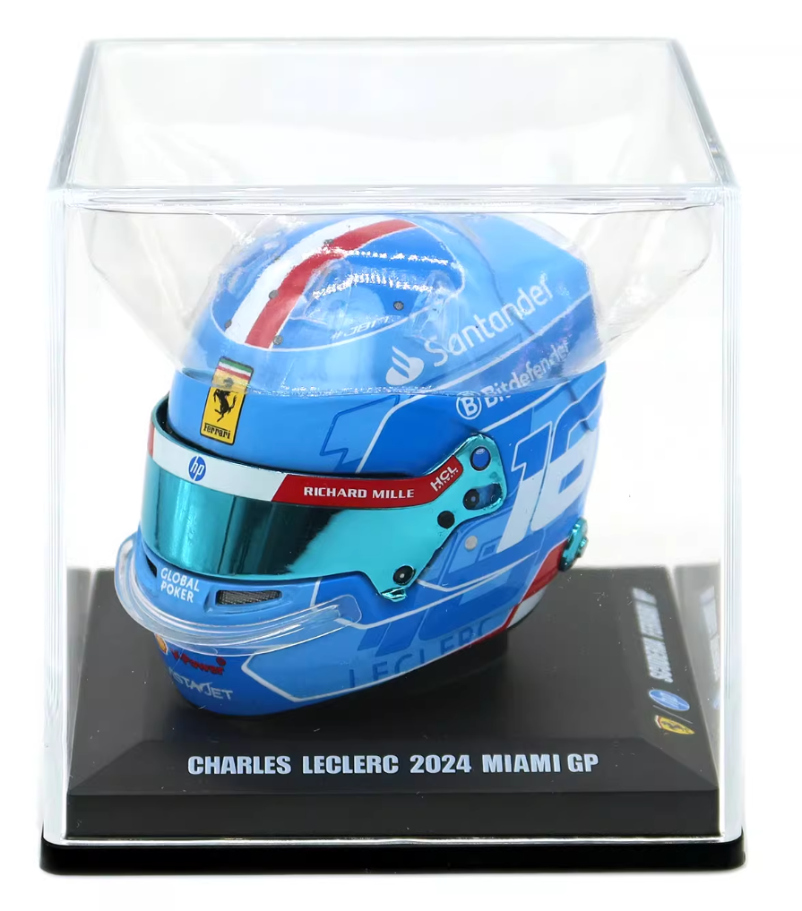 Charles Leclerc 2024 Miami GP 1:5 Helmet