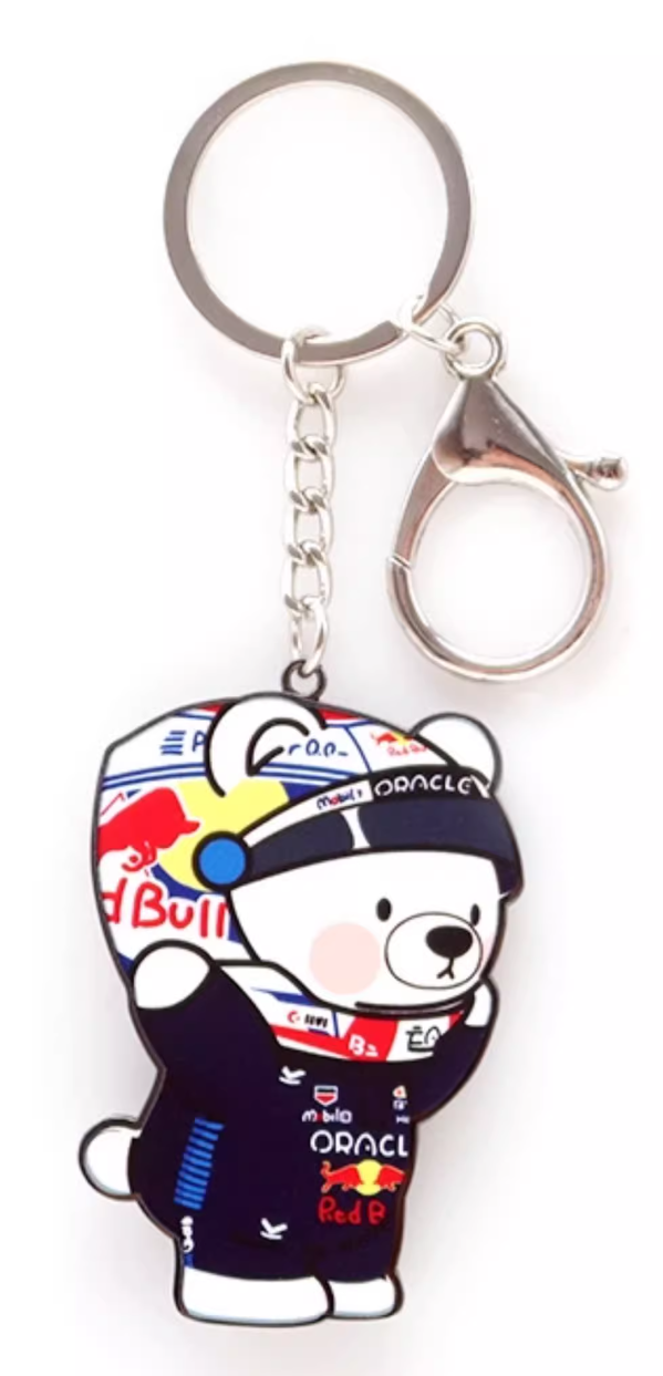 F1 Driver Bear Keychain Collection