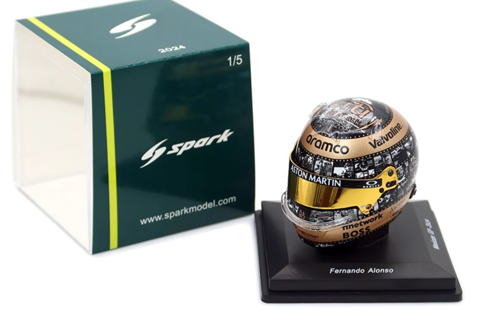 Fernando Alonso 2024 Mexican GP 1:5 Helmet