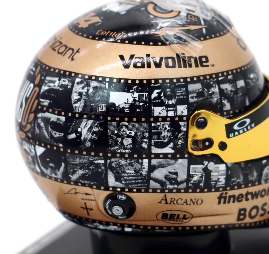 Fernando Alonso 2024 Mexican GP 1:5 Helmet