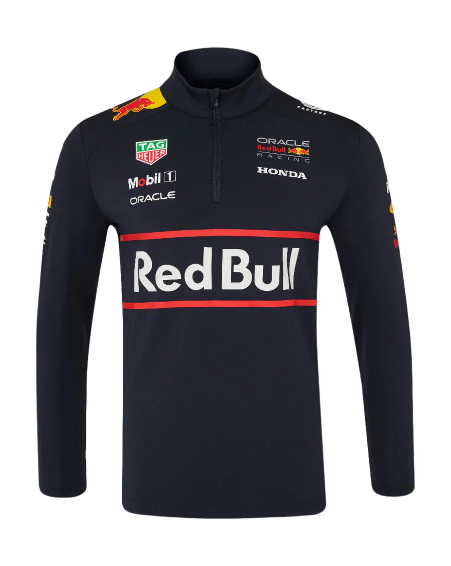 Red Bull Racing F1 1/4 Zip Sweatshirt - Navy