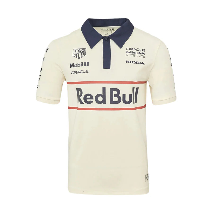 Red Bull Racing F1 Heritage Team Polo Shirt - Egret