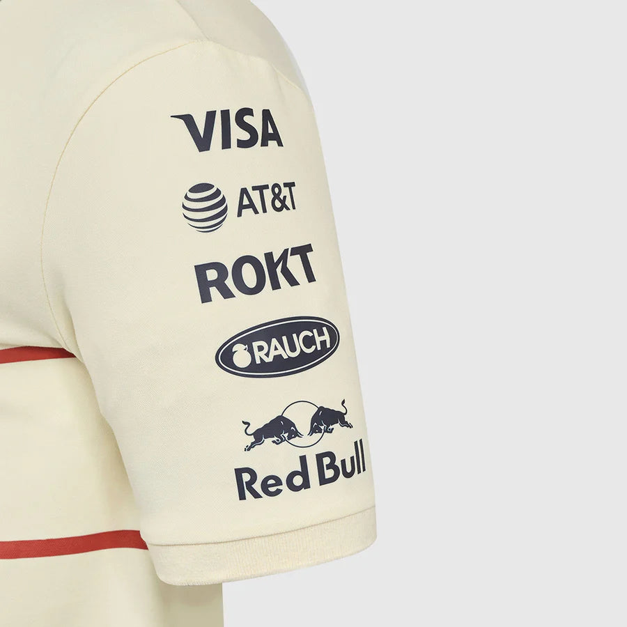 Red Bull Racing F1 Heritage Team Polo Shirt - Egret