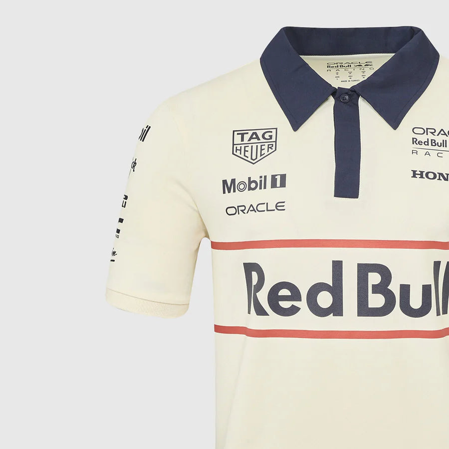 Red Bull Racing F1 Heritage Team Polo Shirt - Egret