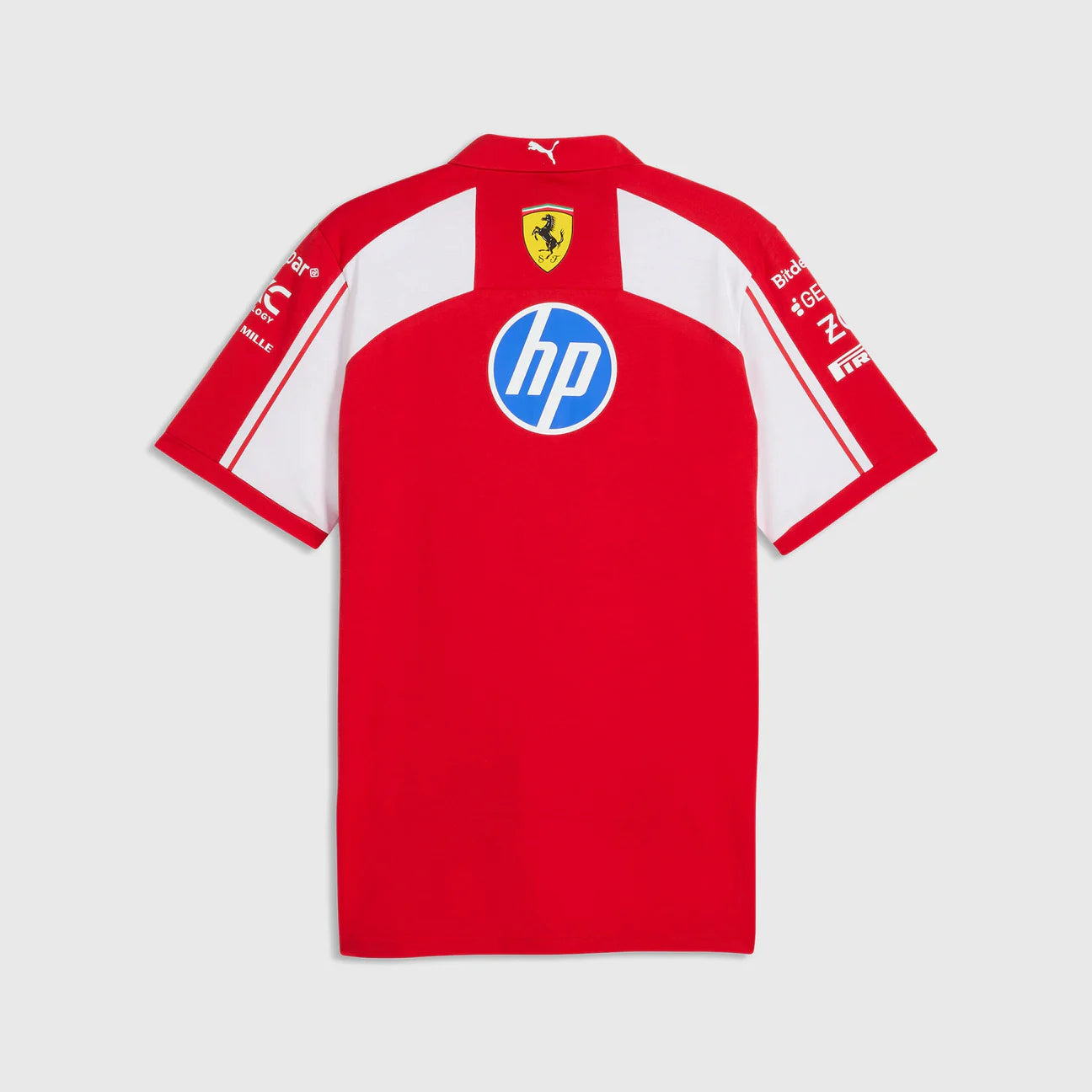Scuderia Ferrari F1 2026 Team Polo Shirt - Puma Red