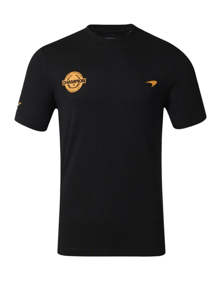 Lando Norris Championship Winner T-Shirt - Black