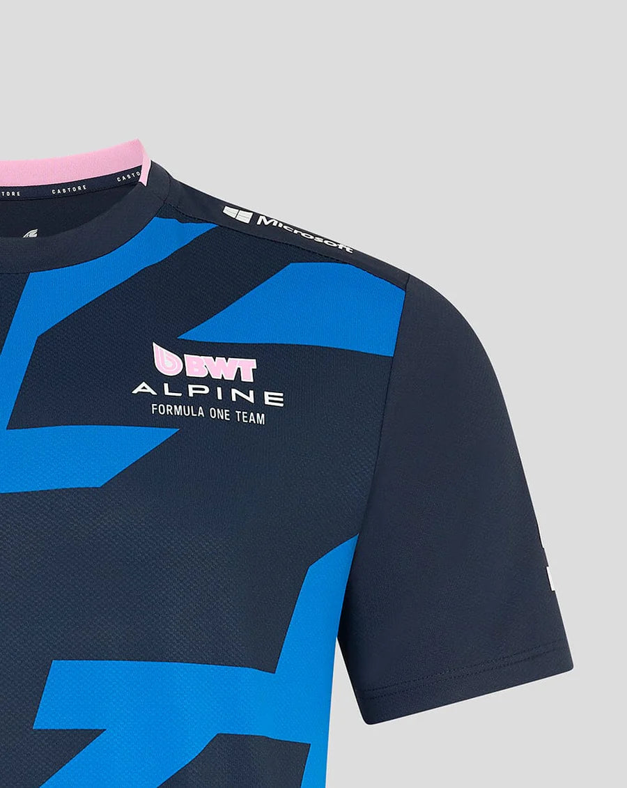Alpine Racing F1 2025 Pierre Gasly Team T-Shirt – Navy