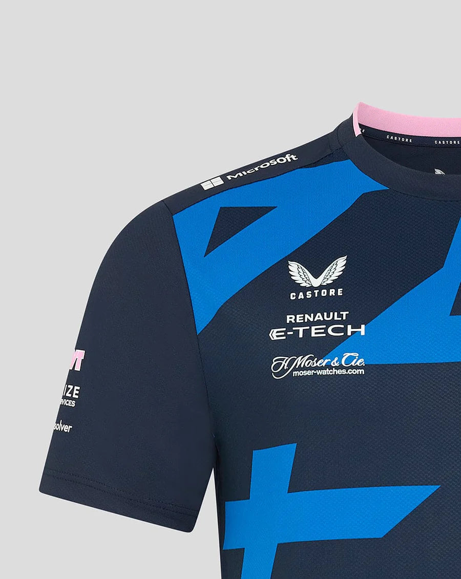 Alpine Racing F1 2025 Pierre Gasly Team T-Shirt – Navy