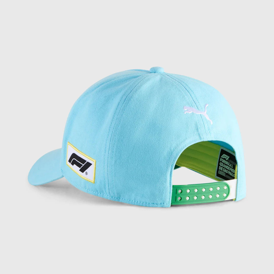 Formula 1 Tech Limited Edition Brazil GP Hat - Aqua