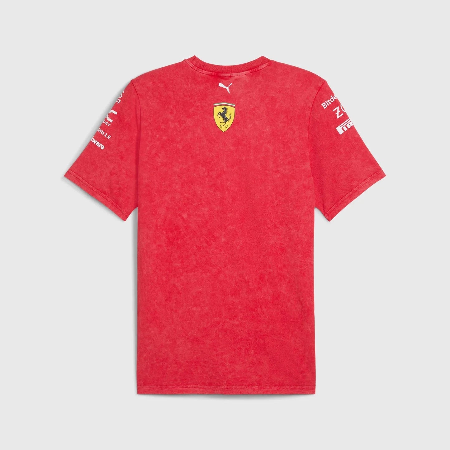 Scuderia Ferrari F1 Special Edition Las Vegas GP 2024 Team T-Shirt – Desert Sun Red
