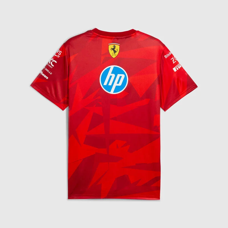 Scuderia Ferrari F1 PUMA 2025 Las Vegas GP Team T-Shirt