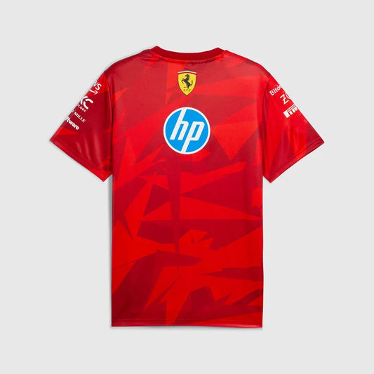 Scuderia Ferrari F1 PUMA 2025 Las Vegas GP Team T-Shirt