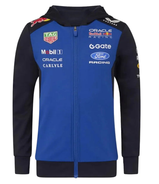 Red Bull Racing F1 Kid's 2026 Team Full Zip Hoodie
