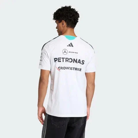 Mercedes - AMG Petronas Formula One 2026 Men's Team Jersey T-Shirt - Black/White