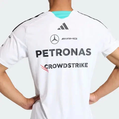 Mercedes - AMG Petronas Formula One 2026 Men's Team Jersey T-Shirt - Black/White