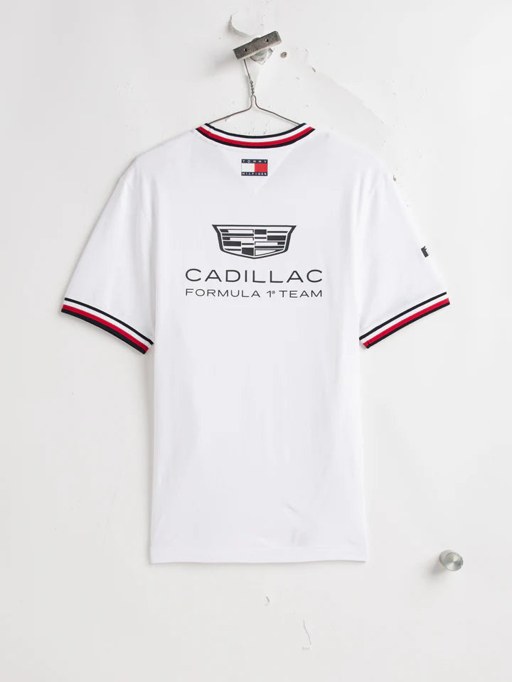 Cadillac F1 Racing 2026 Team T-Shirt - Black/White