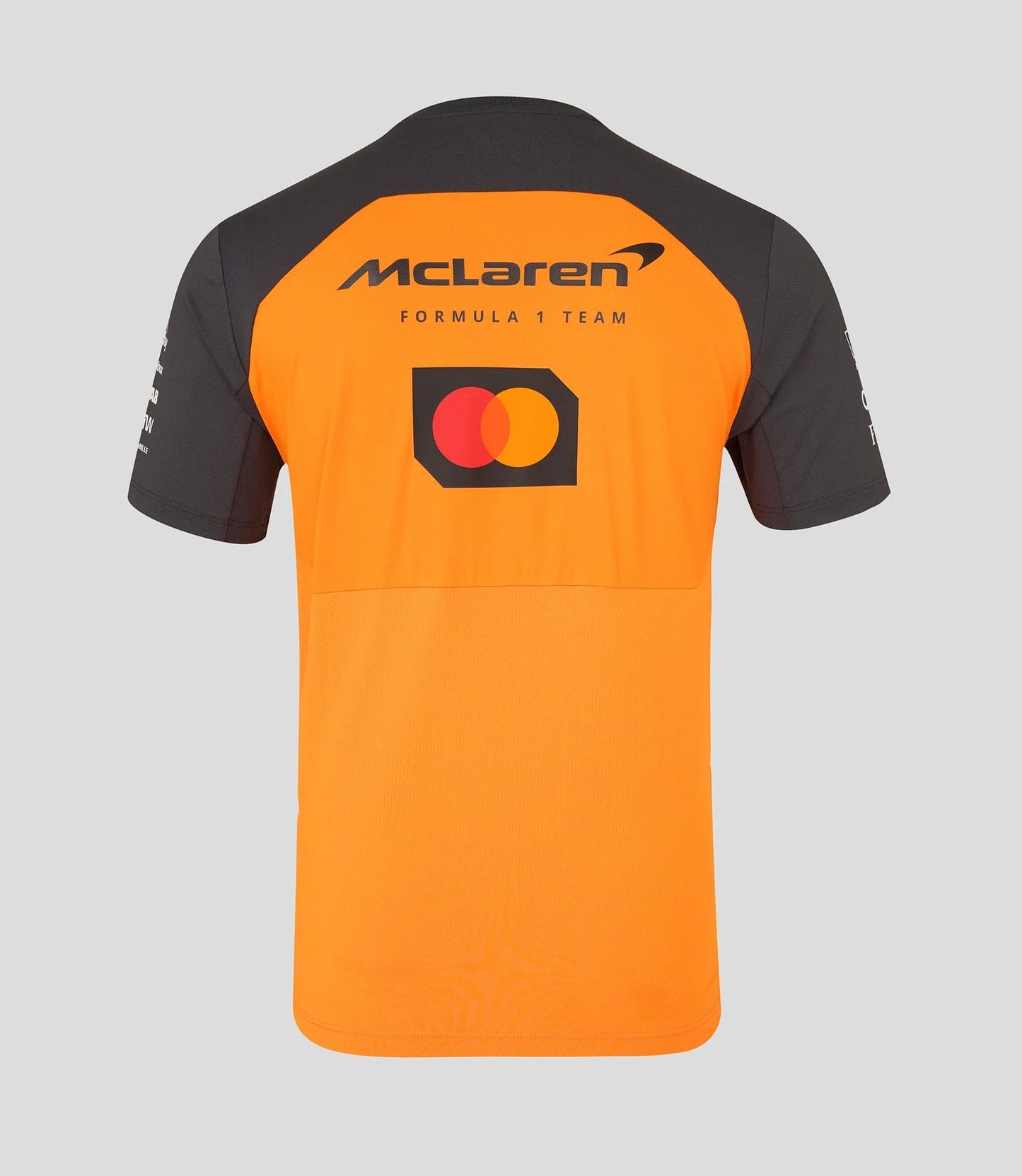 McLaren F1 2025 Men's Team T-Shirt - Phantom/Papaya