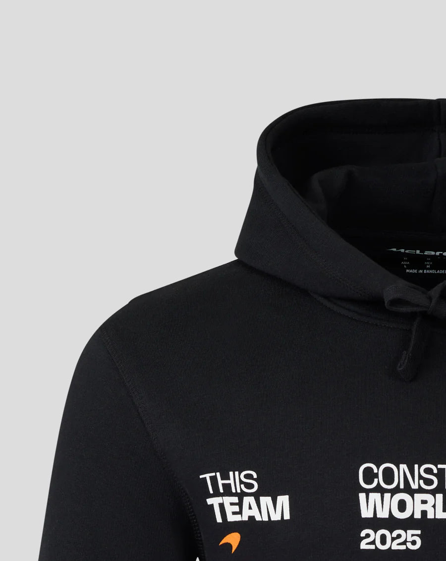 McLaren F1 2025 Constructors' Championship Hoodie - Black