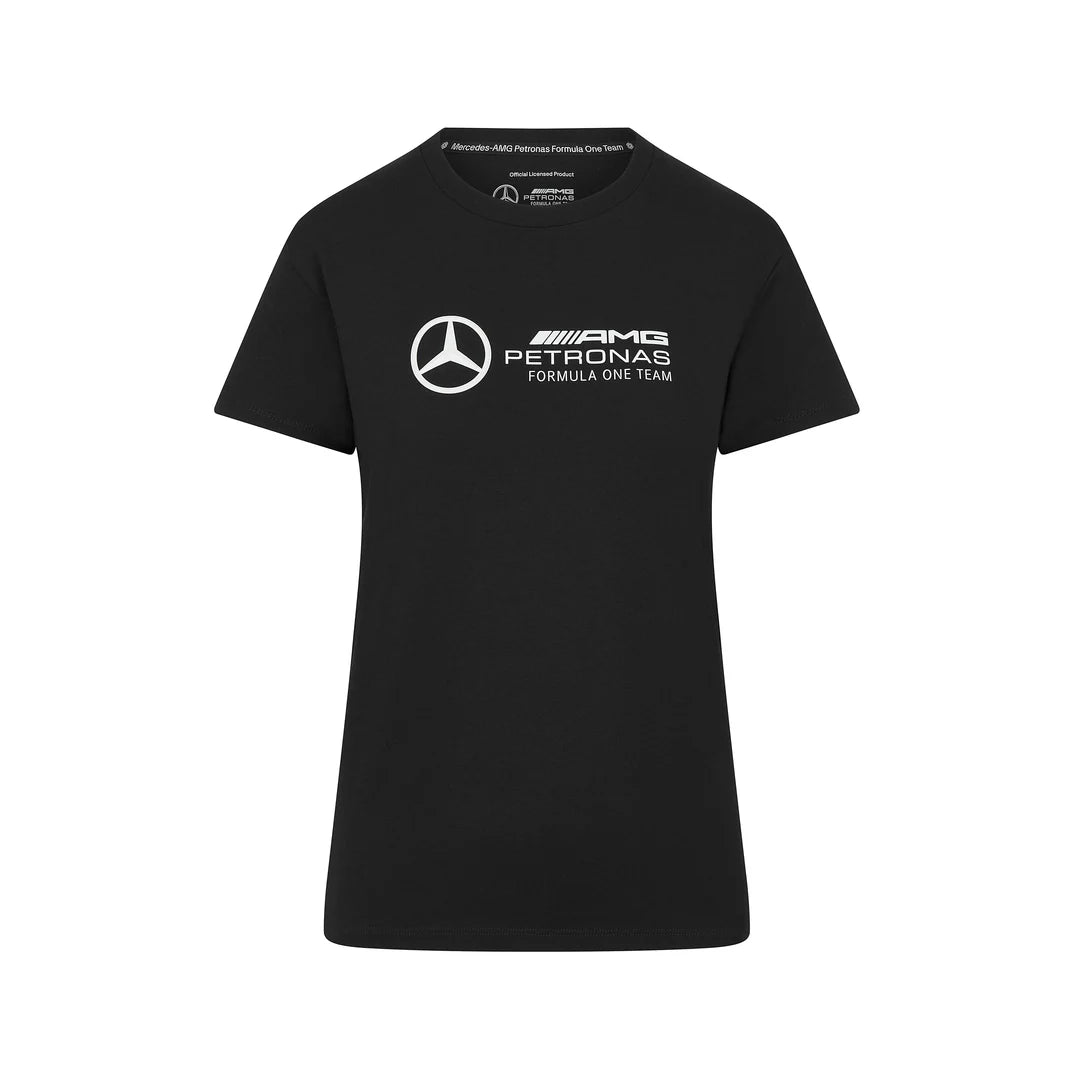 Mercedes Benz AMG Petronas F1 Women's Large Logo T-Shirt