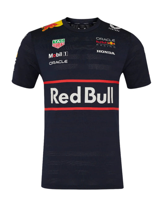 Red Bull Racing F1 Men's 2025 Team T-Shirt- Navy