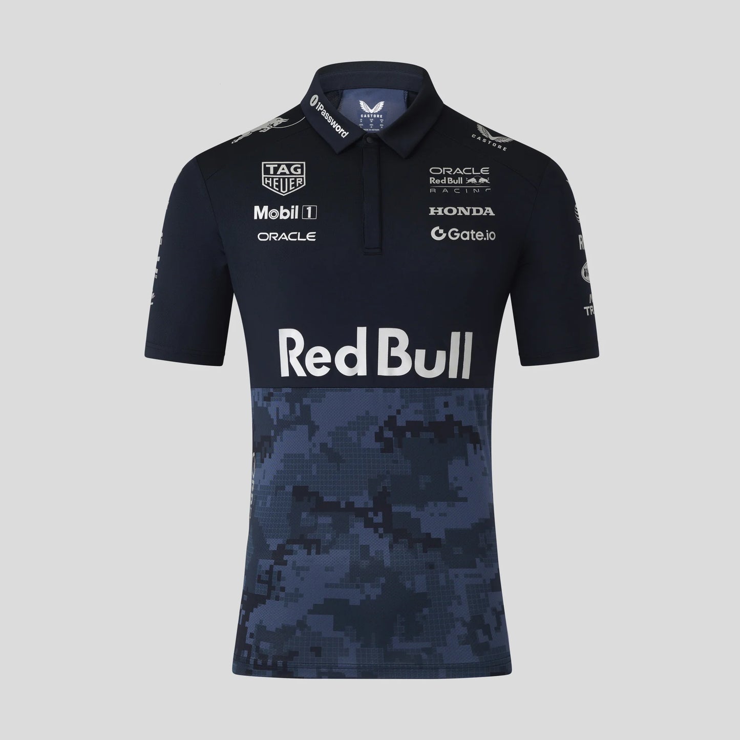 Red Bull Racing F1 x HypeBeast 2025 Special Edition Track Polo Shirt - Navy
