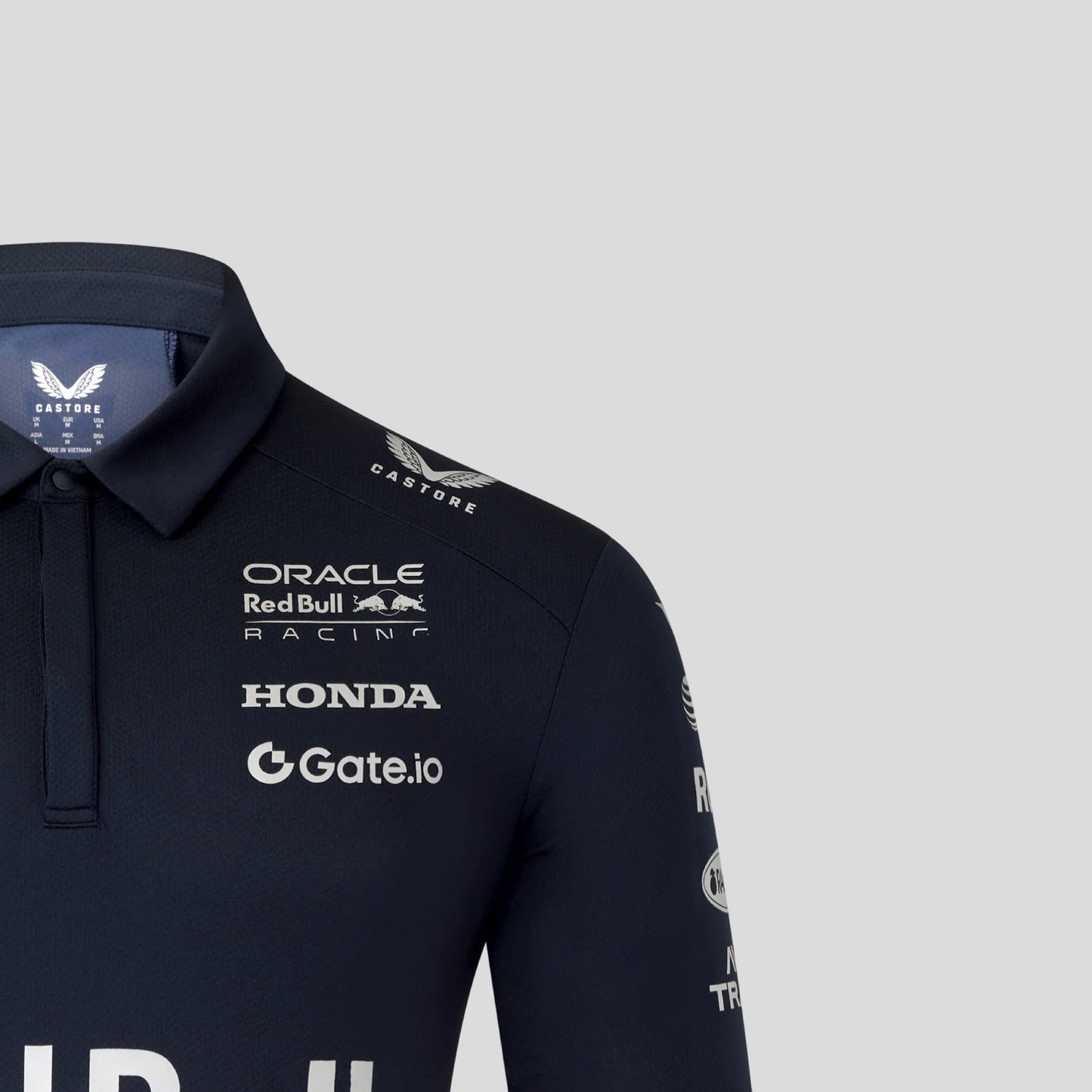 Red Bull Racing F1 x HypeBeast 2025 Special Edition Track Polo Shirt - Navy