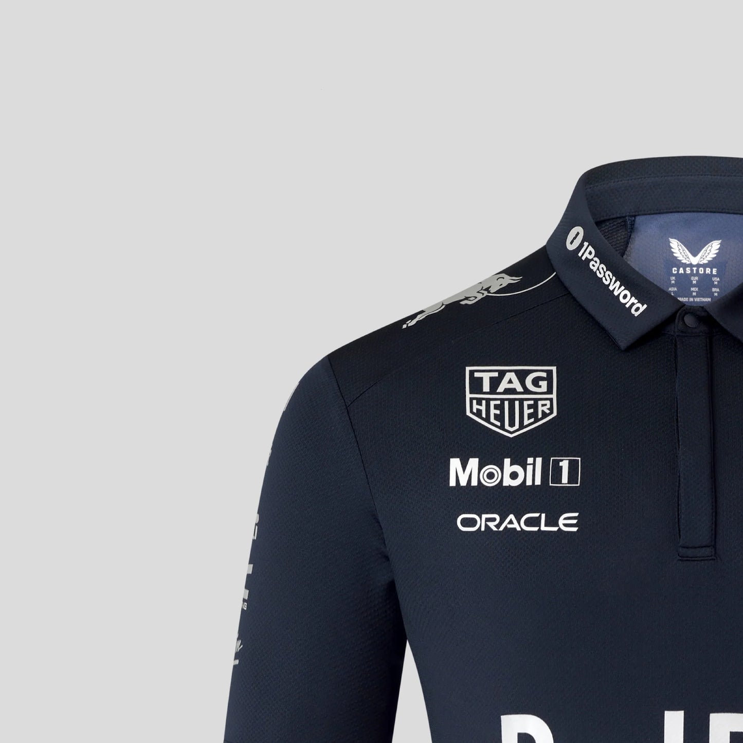 Red Bull Racing F1 x HypeBeast 2025 Special Edition Track Polo Shirt - Navy