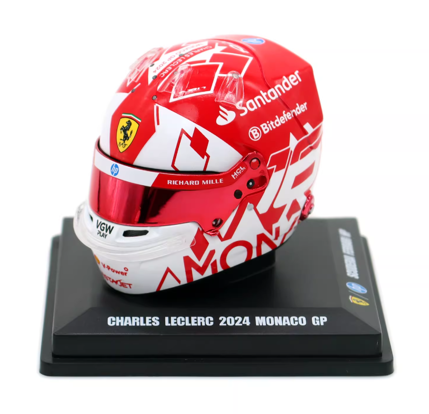 Charles Leclerc 2024 Monaco GP 1:5 Helmet