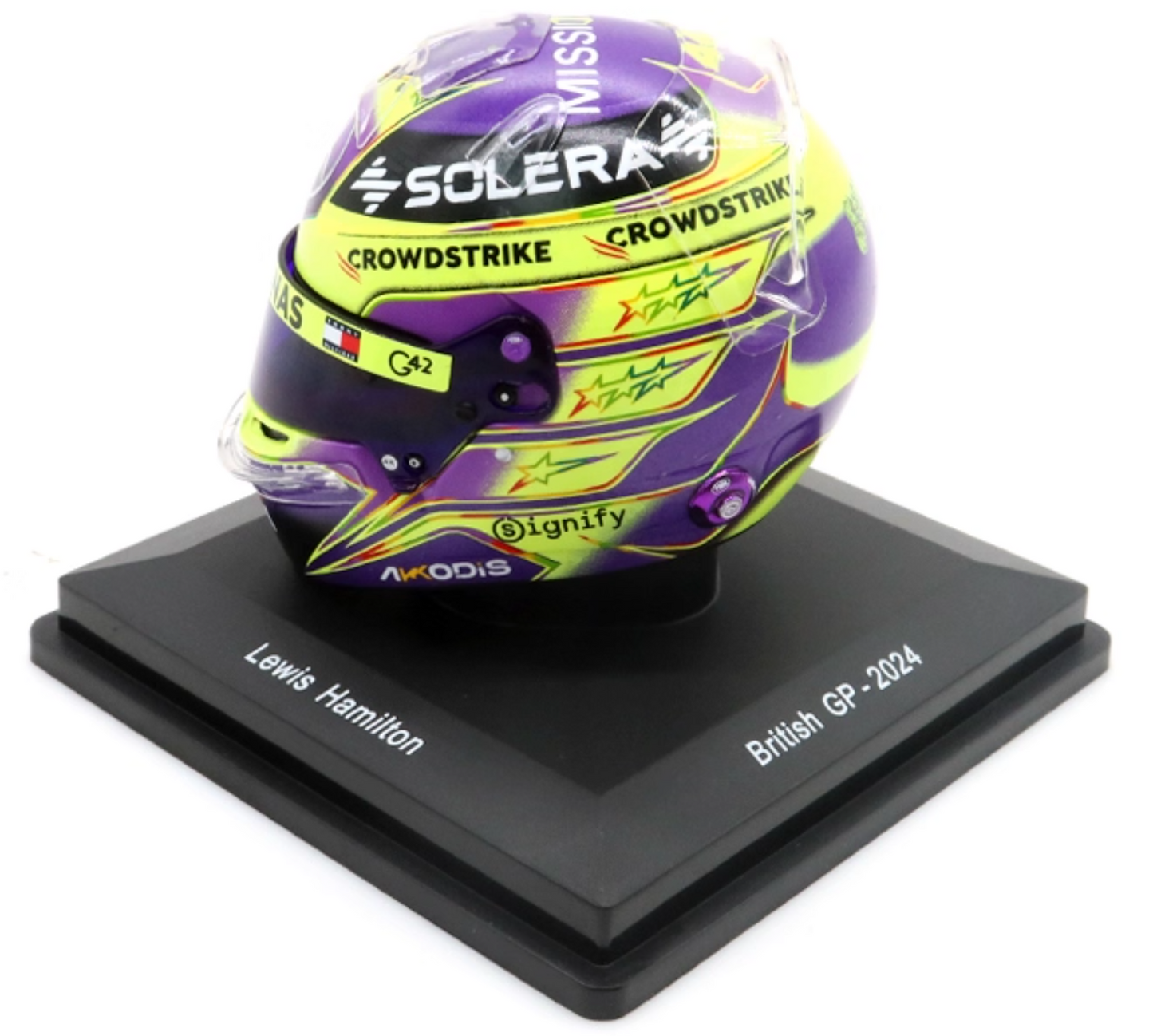 Lewis Hamilton 2024 Silverstone GP 1:5 Helmet