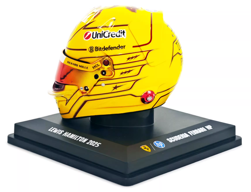 Lewis Hamilton 2025 Ferrari 1:5 Helmet
