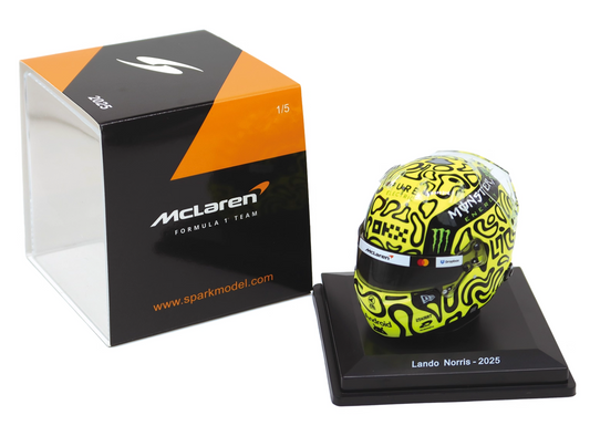 Lando Norris 2025 McLaren 1:5 Helmet