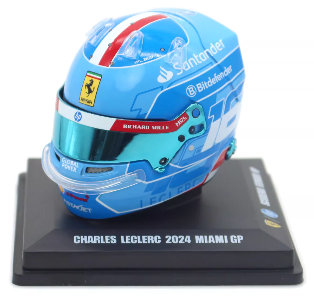 Charles Leclerc 2024 Miami GP 1:5 Helmet