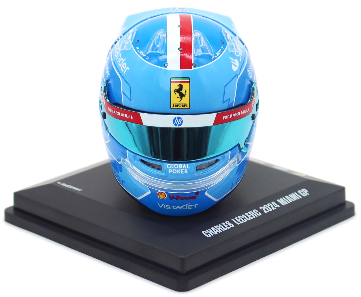Charles Leclerc 2024 Miami GP 1:5 Helmet