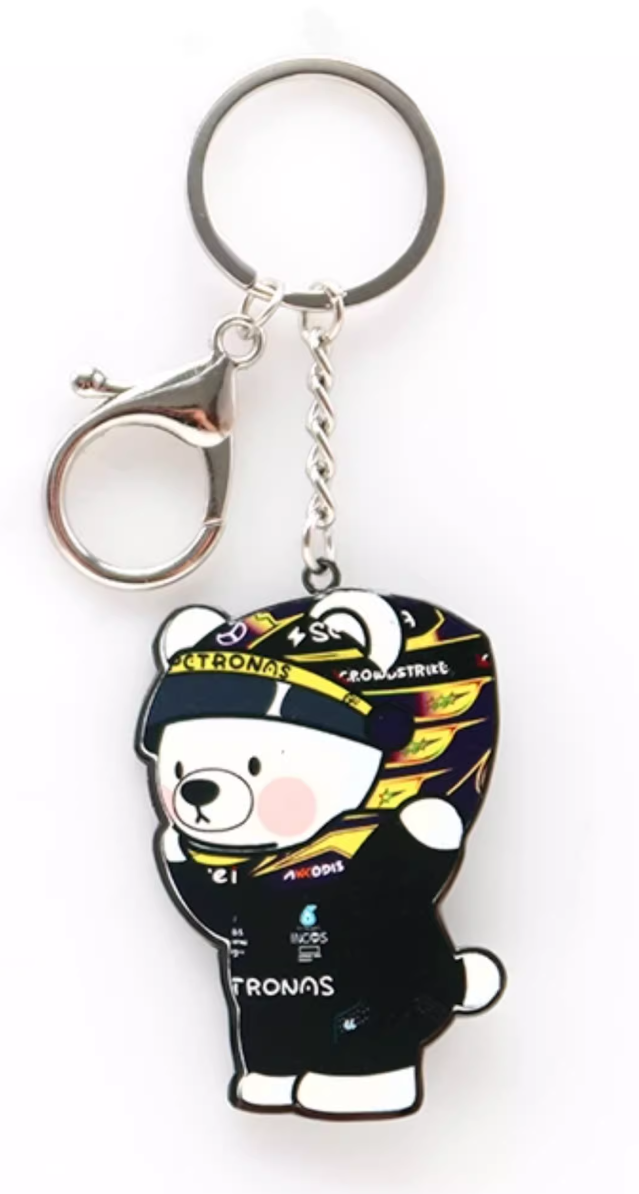 F1 Driver Bear Keychain Collection