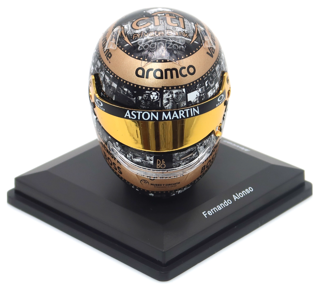 Fernando Alonso 2024 Mexican GP 1:5 Helmet