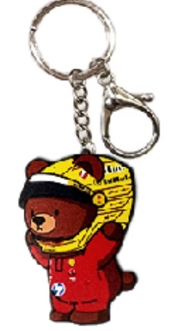 F1 Driver Bear Keychain Collection
