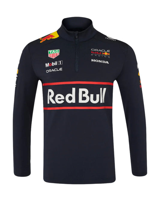 Red Bull Racing F1 1/4 Zip Sweatshirt - Navy