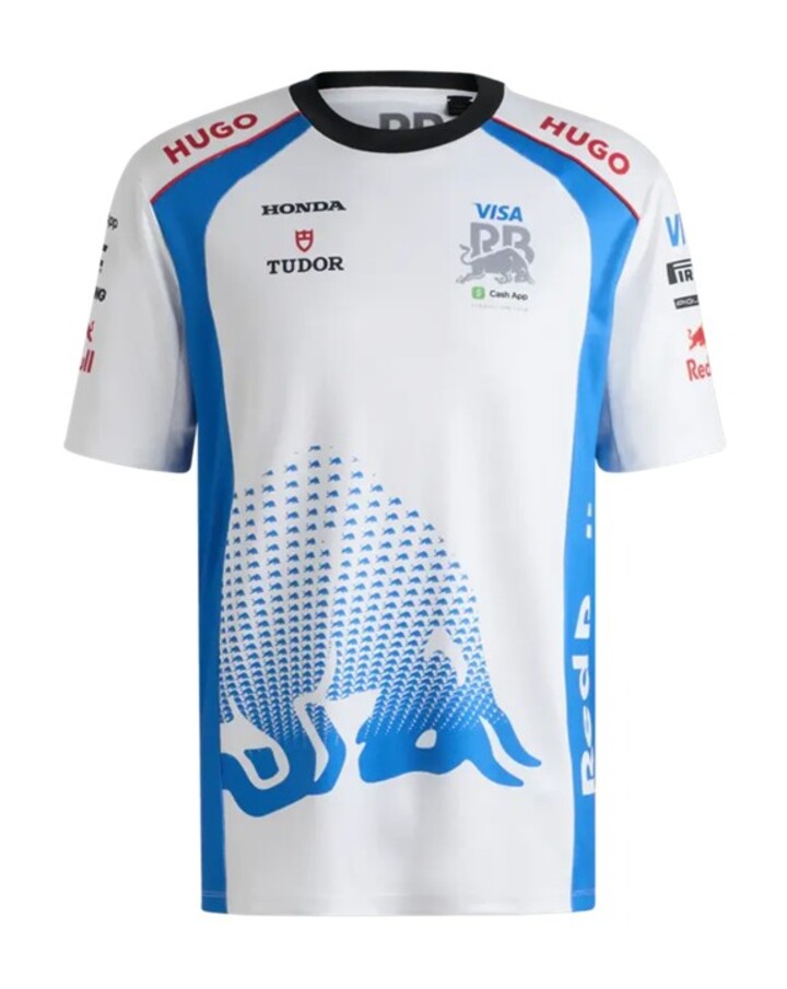 Visa Cash App RB F1 2025 Men's Team T-Shirt - White
