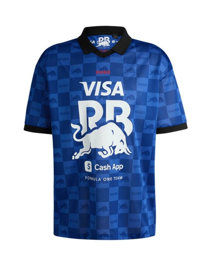 Visa Cash App RB F1 Men's Polo Shirt - Blue (Hugo Boss)